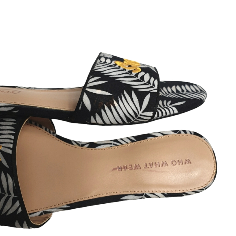 Who What Where summer sandals women's size 6.5